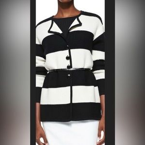St John- notch collar jacket/sweater